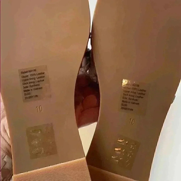 Madewell Tracie Crisscross Snake Slide Sandal Size 10 NEW - Picture 3 of 5